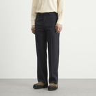 Kaptain Sunshine Men's Shadow Stripe Trousers in Navy