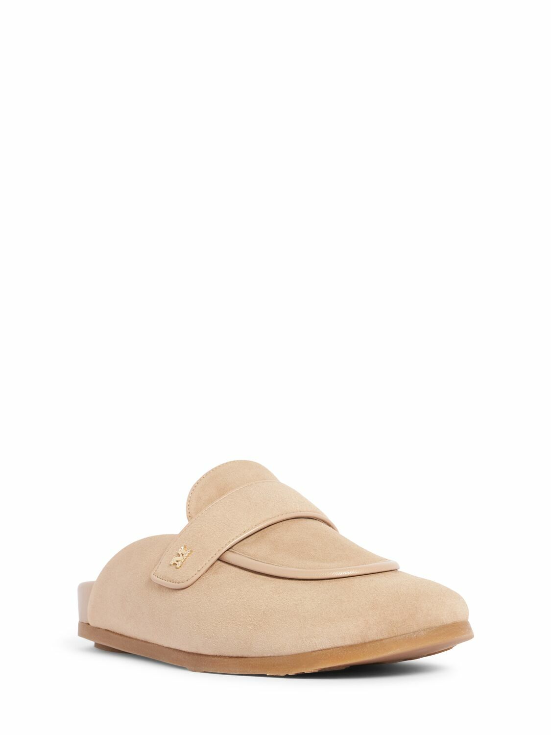 アウトレット★Max Mara★Manly スエードミュール 10mm MAX MARA 10mm Manly Suede Mules Max Mara