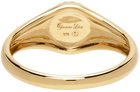 Yvonne Léon Gold & Black Baby Chevaliere Ring