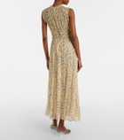 Ulla Johnson Kasia floral silk chiffon maxi dress