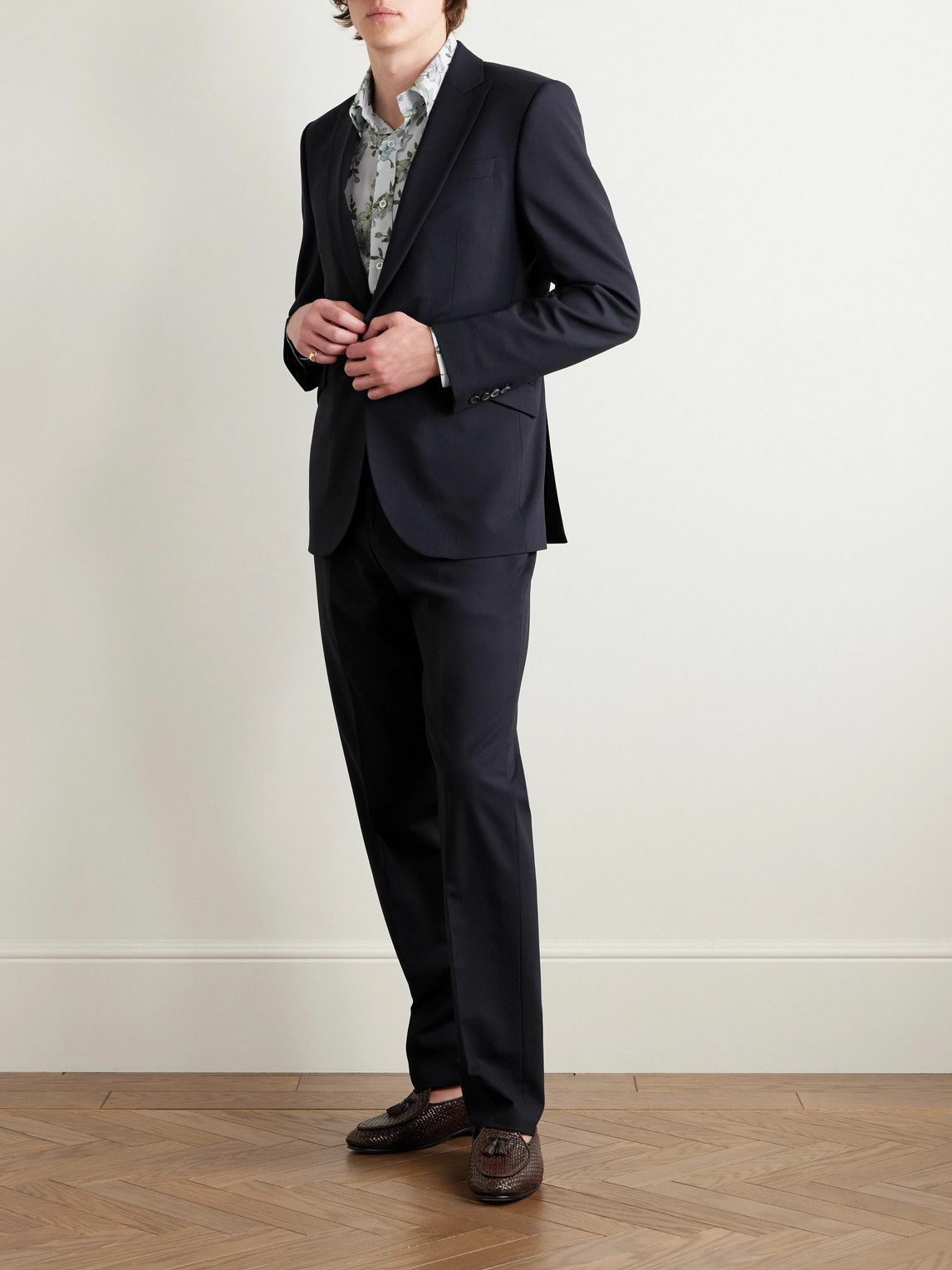 Favourbrook - Newport Slim-Fit Wool-Blend Suit Jacket - Blue