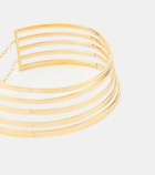 Amina Muaddi Angelica choker