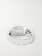 Tom Wood - Infinity Large Rhodium-Plated Ring - Silver