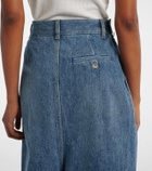 Loewe Draped wide-leg jeans