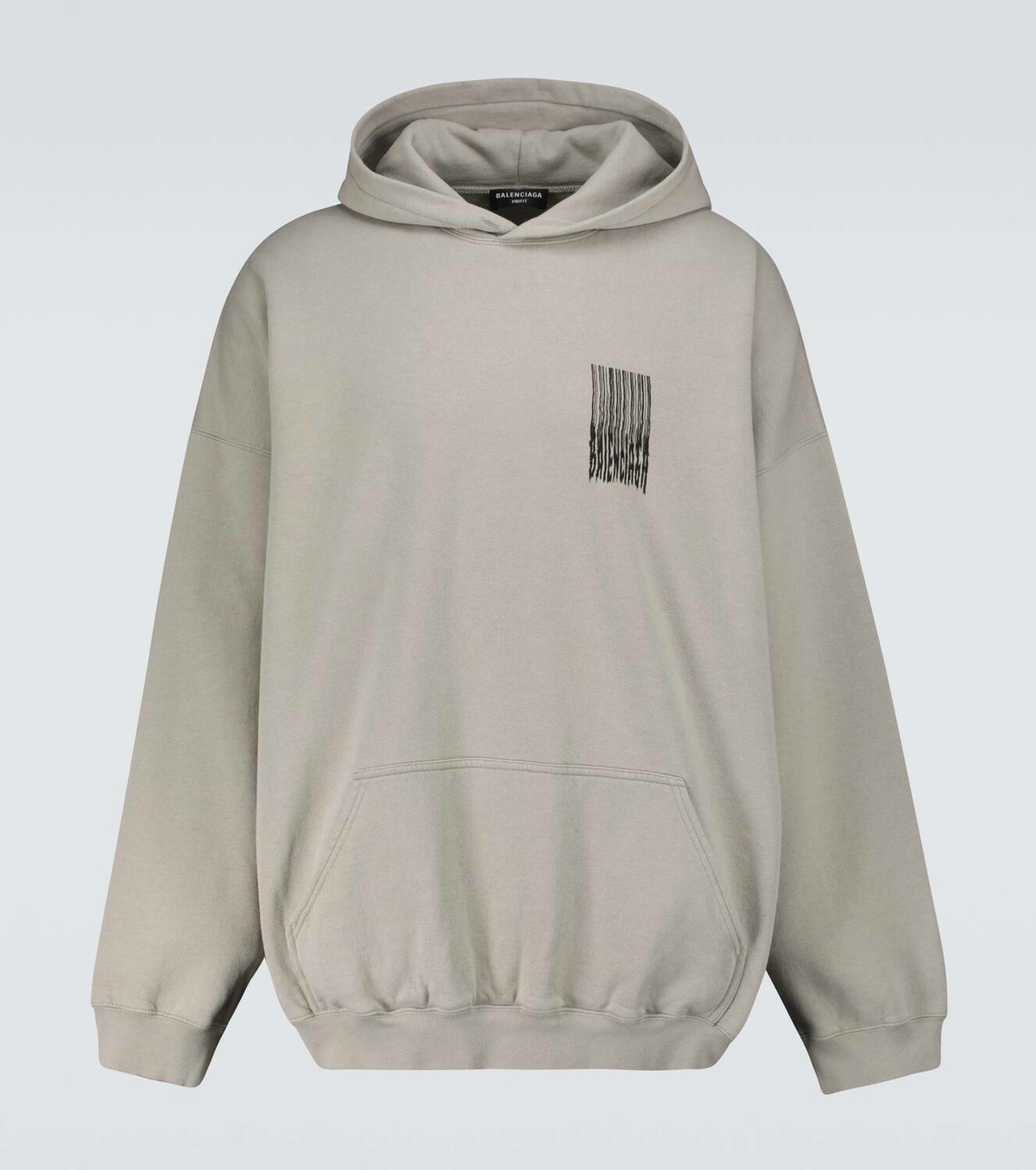 Balenciaga Barcode hooded sweatshirt