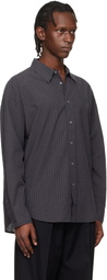 HOPE Gray Wide-Fit Shirt