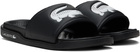 Lacoste Black Serve Slides