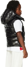 Moncler Enfant Kids Black Ania Down Vest
