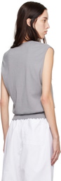 Gil Rodriguez Gray Billie Oversized Vest