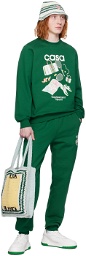Casablanca Green 'Equipement Sportif' Sweatshirt