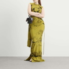 Ottolinger Women's Shifted Sleeve Gown in Tie Dye