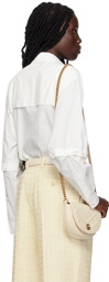 Gucci Off-White Detachable Sleeve Shirt