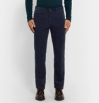 Massimo Alba - Navy Winch 2 Slim-Fit Cotton-Corduroy Trousers - Blue