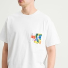 Bode Men's Portrait Pocket T-Shirt in White