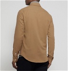Sandro - Cotton-Flannel Shirt - Brown