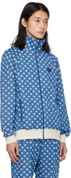 NEEDLES Blue Jacquard Jacket