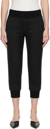 Entire Studios Black Base Track Shorts