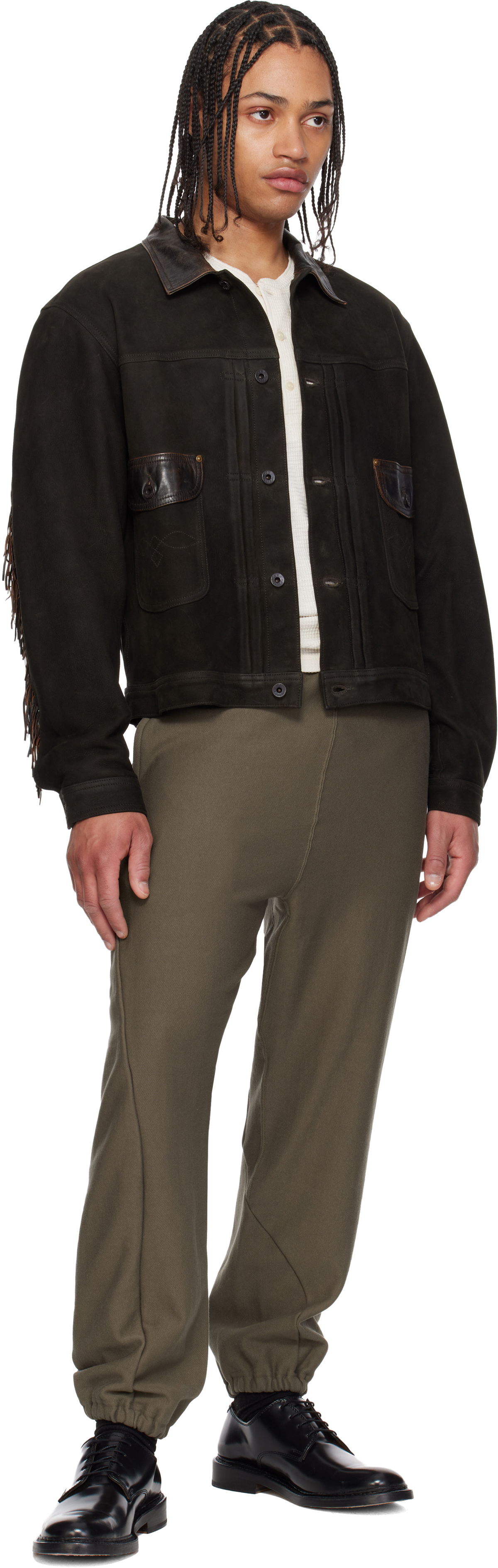 UNDERCOVER Khaki Champion Edition UC1F4501 Sweatpants