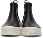 Stutterheim Black Novesta Edition Rainwalker Chelsea Boots