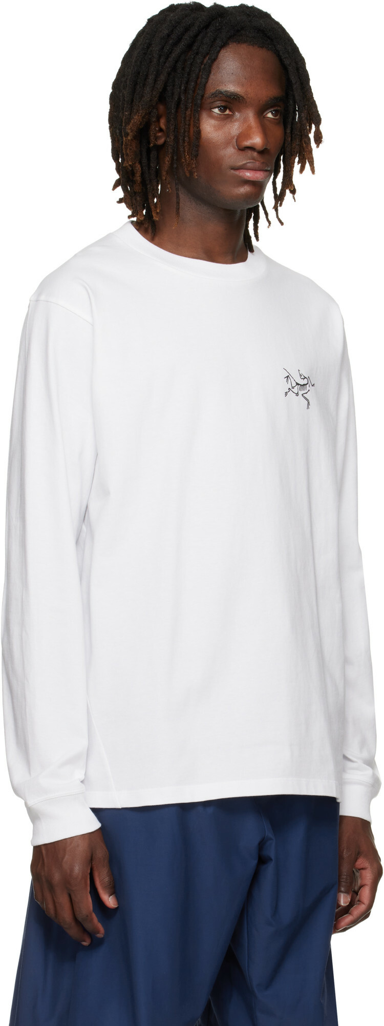 Arc'teryx White Kragg Cotton LS T-shirt