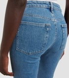 3x1 N.Y.C. Mid-rise slim cropped jeans