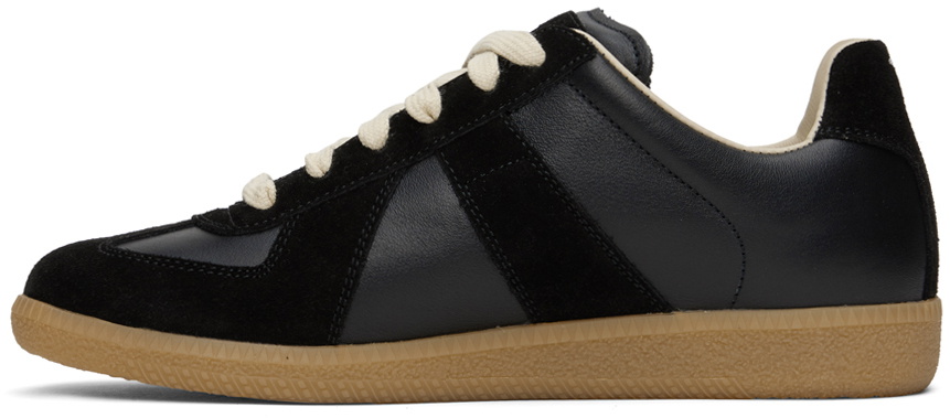 Maison Margiela Black Replica Sneakers Maison Margiela