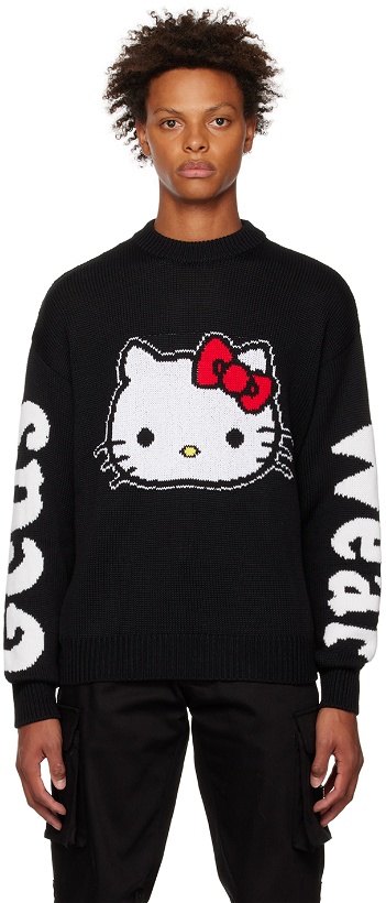 Photo: GCDS Black Hello Kitty Edition Sweater