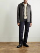 Loro Piana - Evandro Full Grain Leather Overshirt - Brown