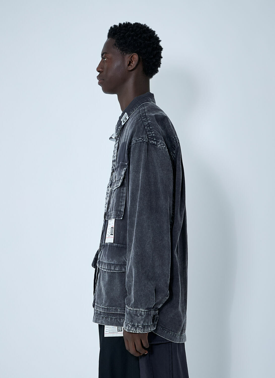 Maison Mihara Yasuhiro Ameteur Sewn Miltary Shirt