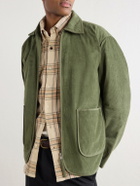 Kardo - Amardeep Cotton-Corduroy Blouson Jacket - Green