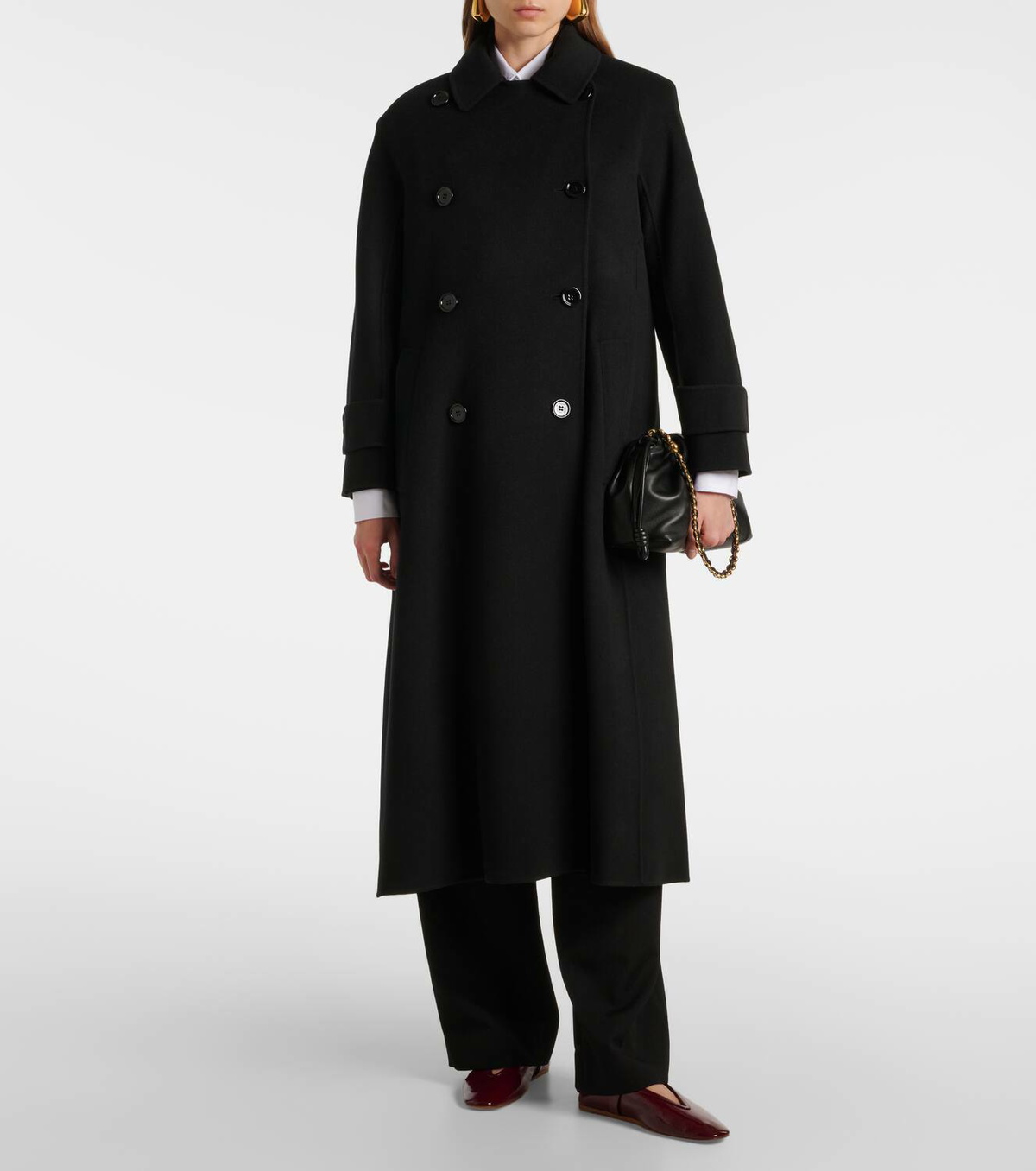 'S Max Mara Hester wool wrap coat