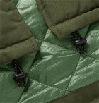 Monitaly - Harry's Vancloth Cotton Oxford Hooded Parka - Green
