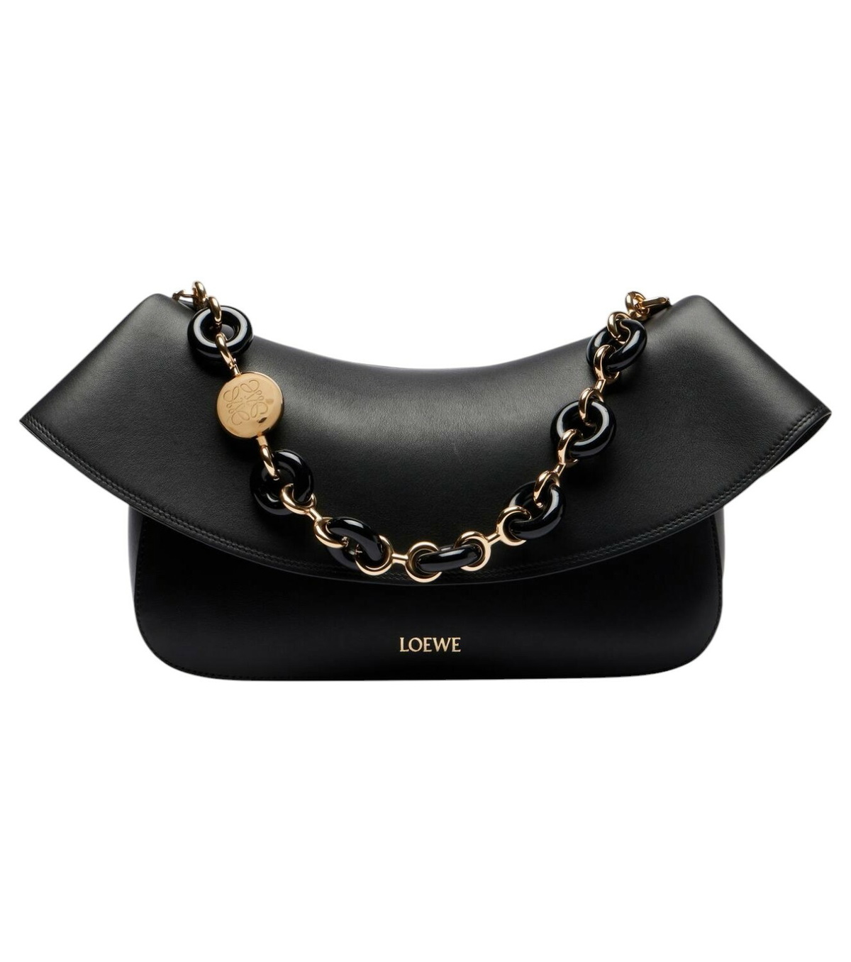 送料関税込【LOEWE】Goya Down Shearling Crossbody Bag Loewe Goya Down Shearling Crossbody Bag - Runway Catalog