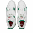 Air Jordan Nike SB x 4 Sneakers in Sail/White/Pine Green