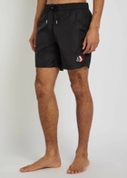 Moncler Logo Swim Shorts Black