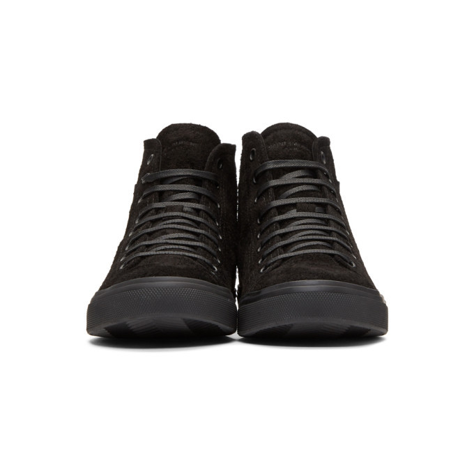 Saint laurent 2024 black bedford sneakers