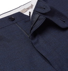 Canali - Navy Slim-Fit Mélange Stretch-Wool Suit Trousers - Navy