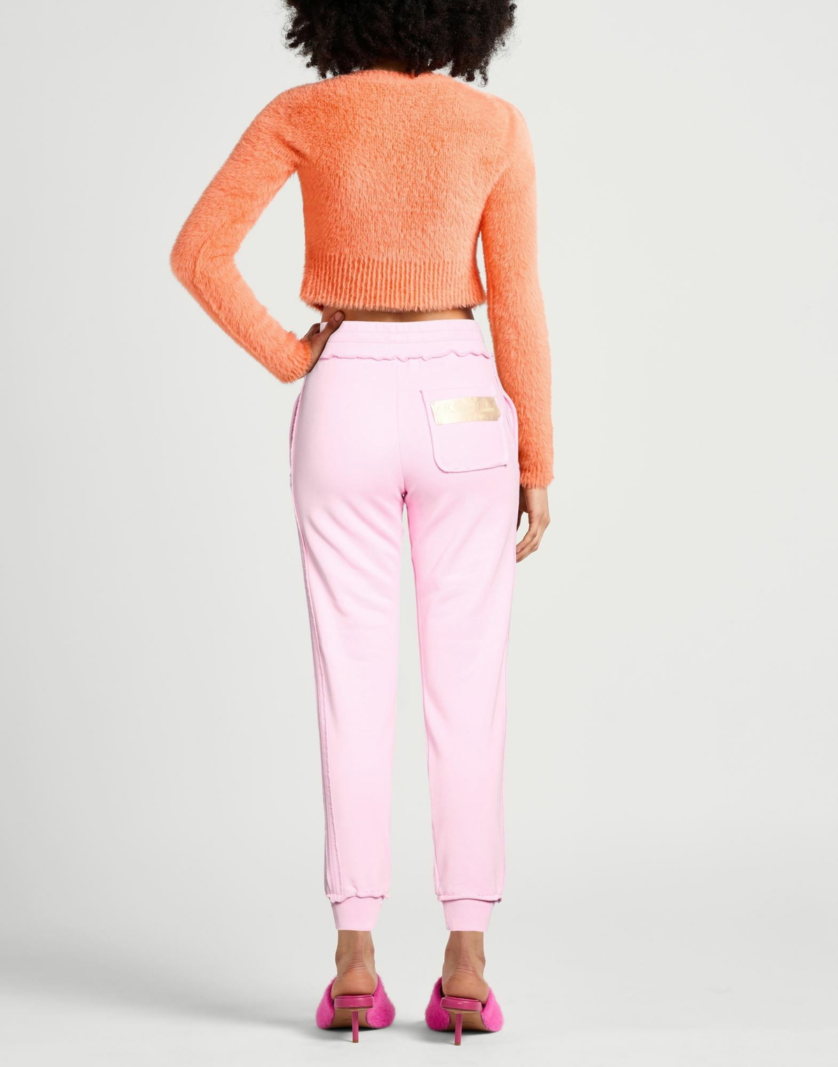 Moschino Womens Pants in Pink