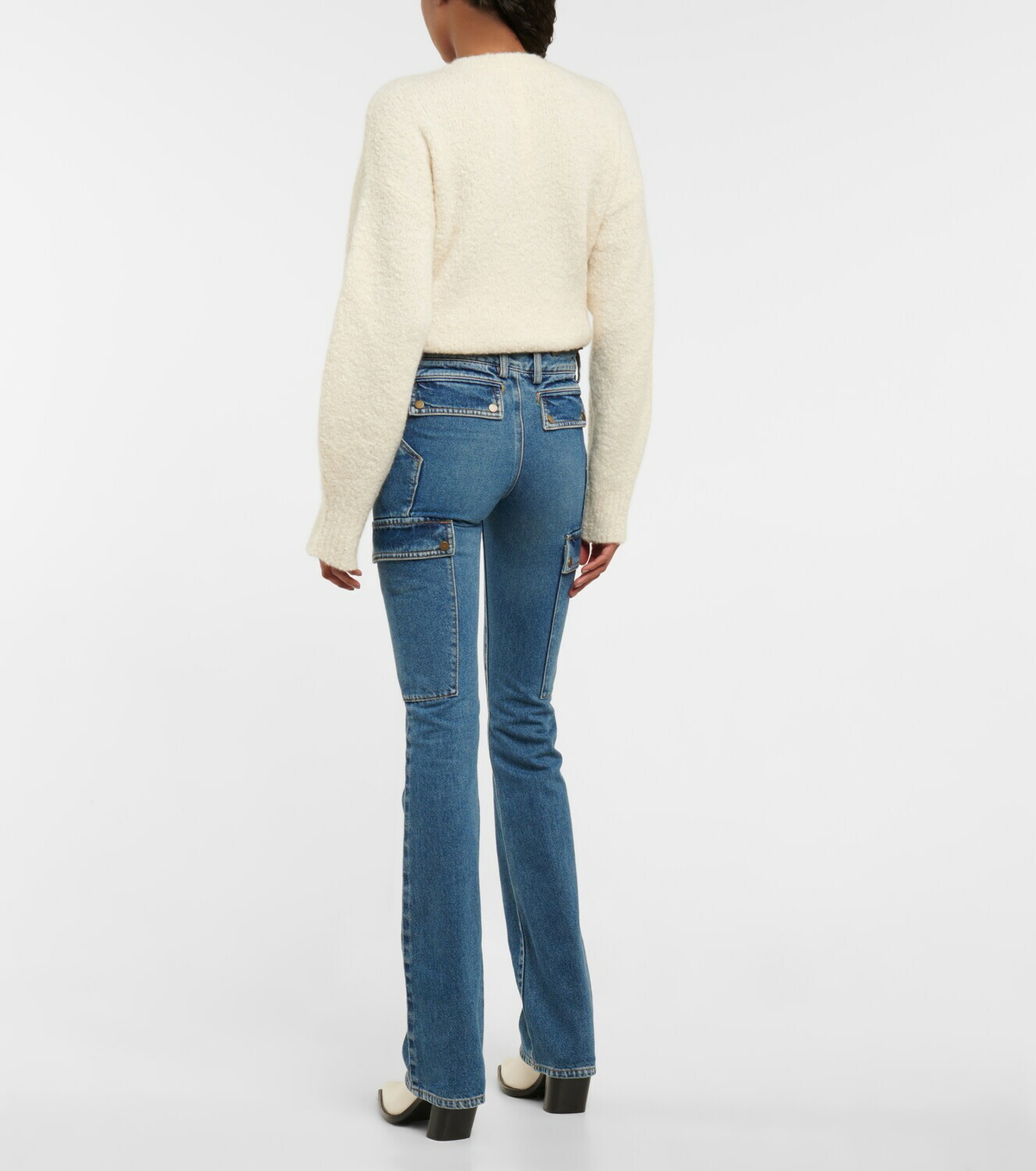 Petar Petrov Genadio low-rise flared jeans