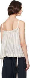 CASEY CASEY Off-White Fifi Top