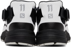 11 by Boris Bidjan Saberi White & Black Salomon Edition Bamba 6 Sneakers