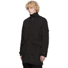 C.P. Company Black Down Collared Lens Jacket