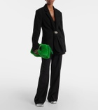 Loewe Flamenco Small faux fur bucket bag