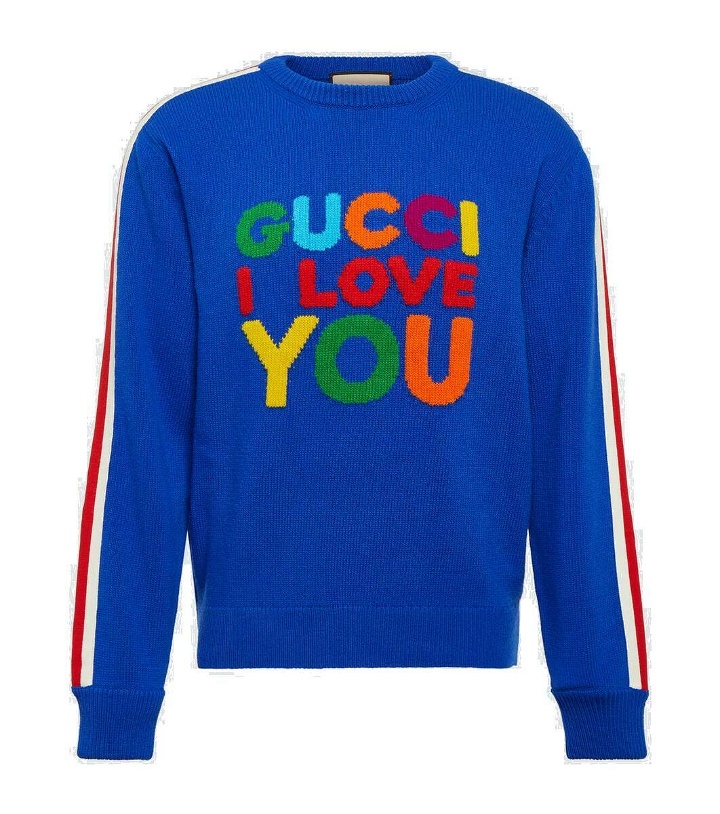 Photo: Gucci Intarsia wool sweater