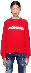 Dsquared2 Red Cool Fit Sweatshirt