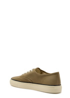 Jacquemus Les Fefe Logo-embroidered Canvas Sneakers Khaki