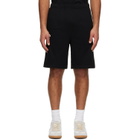 AAPE by A Bathing Ape Black 'AAPENOW' Moonface Logo Sweat Shorts