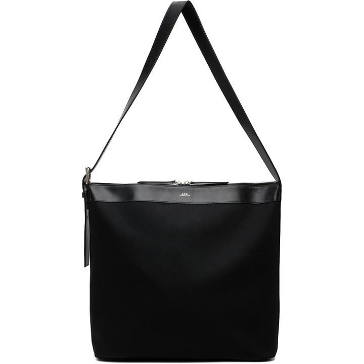 Photo: A.P.C. Black Vera Maxi Biker Bag