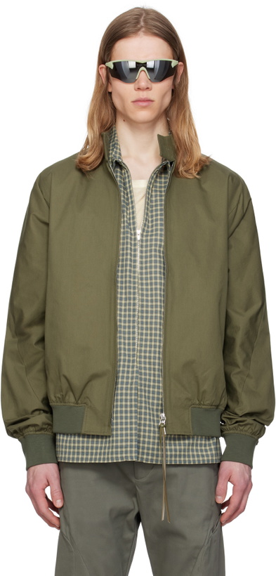 Photo: POST ARCHIVE FACTION (PAF) Khaki 8.0 Right Bomber Jacket