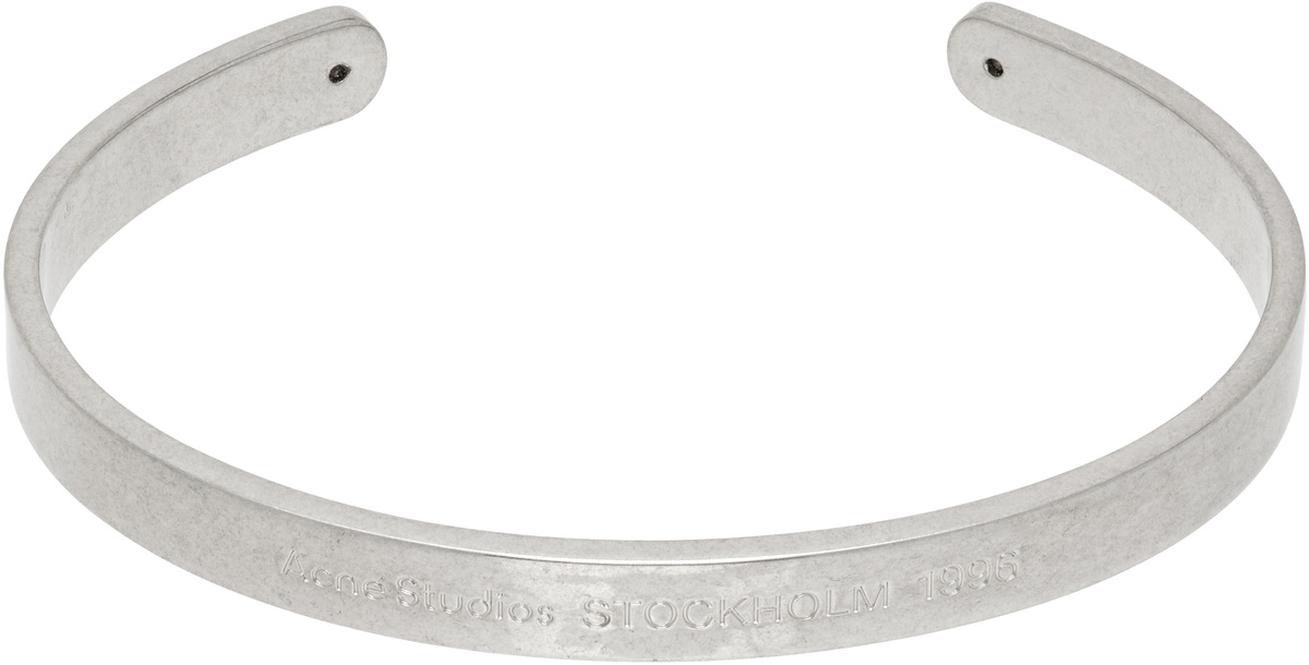 Acne Studios Logo Cuff Bracelet